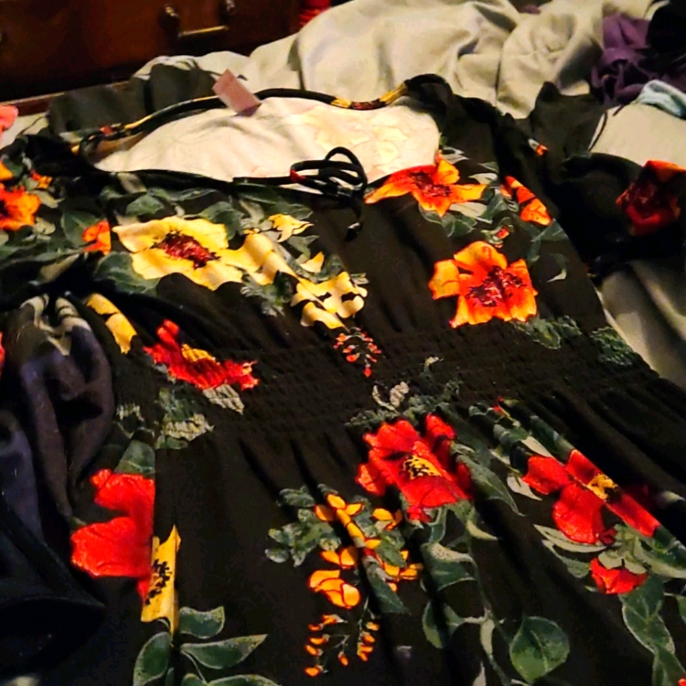 Beautiful flower dress